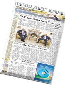 The Wall Street Journal – 22 September 2015 Asia