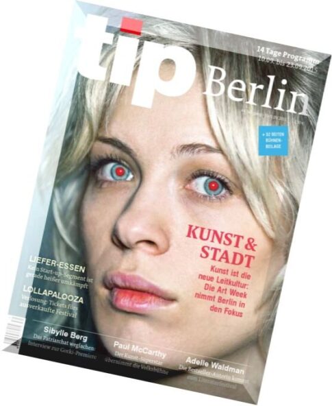 Tip Berlin — 10-23 September 2015