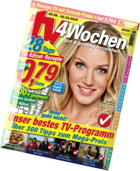 TV 4 Wochen — Nr.10, 2015