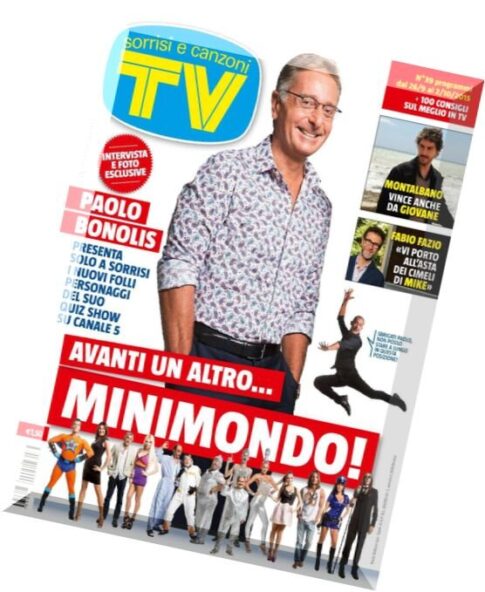 TV Sorrisi e Canzoni — 26 Settembre 2015