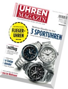 Uhren Magazin – September-Oktober 2015