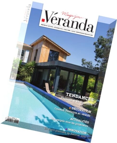 Veranda Magazine — Octobre 2015