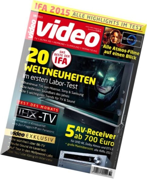 Video (Homevision) Magazin – Oktober 2015