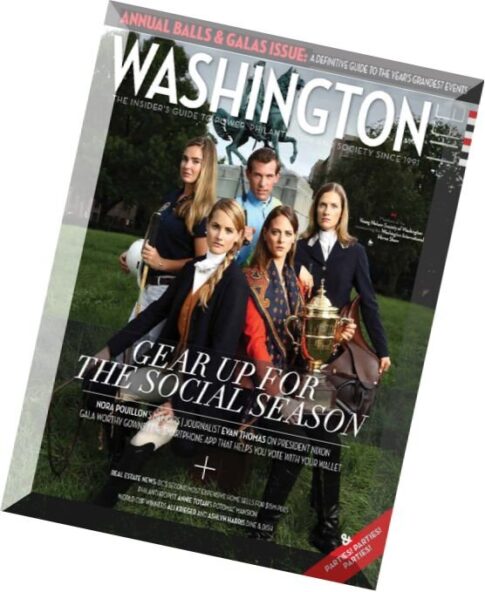 Washington Life Magazine – September 2015