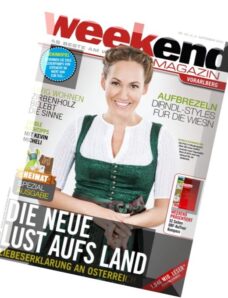 Weekend Magazin – September 2015