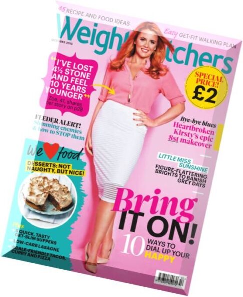 Weight Watchers Magazine — October 2015