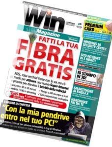 Win Magazine Italia – Ottobre 2015