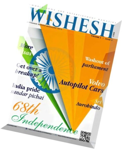 Wishesh Magazine — September 2015