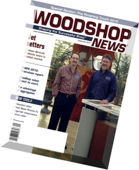 Woodshop News — September 2015