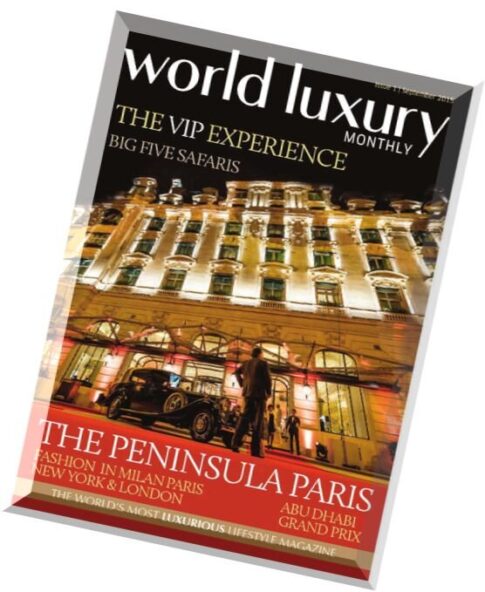 World Luxury Monthly — September 2015