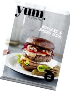 Yum. Gluten Free Magazine – October 2015