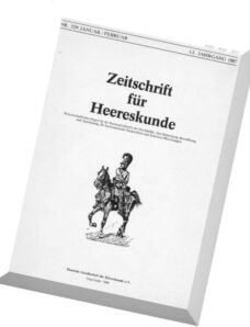 Zeitschrift fur Heereskunde – 1987-01-02 (329)