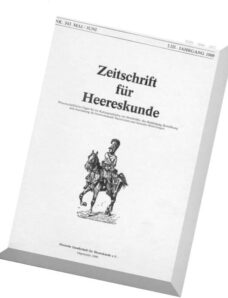 Zeitschrift fur Heereskunde – 1987-05-06 (343)