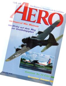 Aero Das Illustrierte Sammelwerk der Luftfahrt N 178