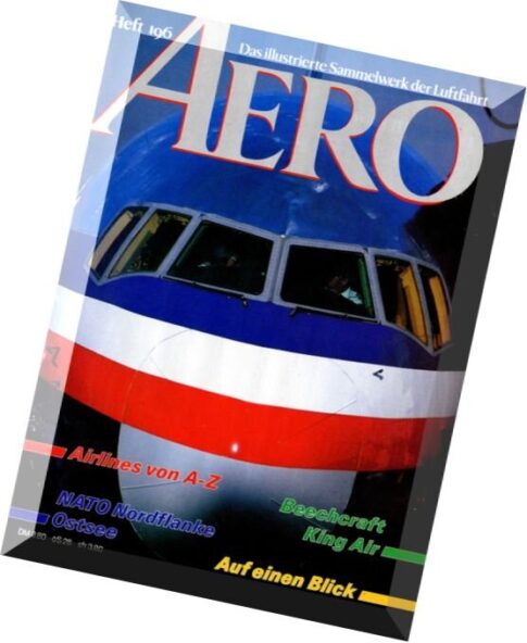 Aero Das Illustrierte Sammelwerk der Luftfahrt N 196