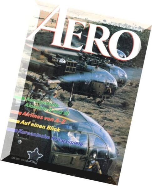 Aero Das Illustrierte Sammelwerk der Luftfahrt N 204