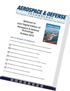 Aerospace & Defense Technology – October 2015