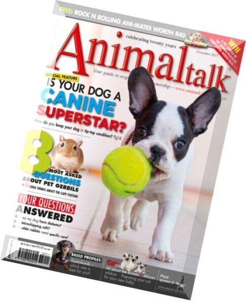 Animal Talk – November 2015