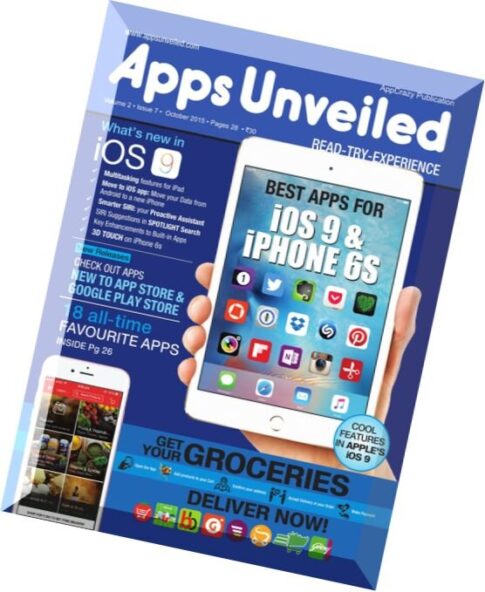 Apps Unveiled – October 2015