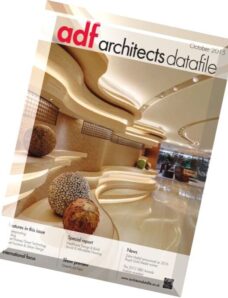Architects Datafile (ADF) – October 2015