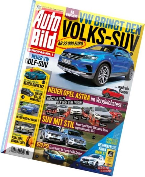 Auto Bild Germany – Nr.42, 16 Oktober 2015