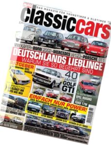 Auto Zeitung Classic Cars – N 11, 2015