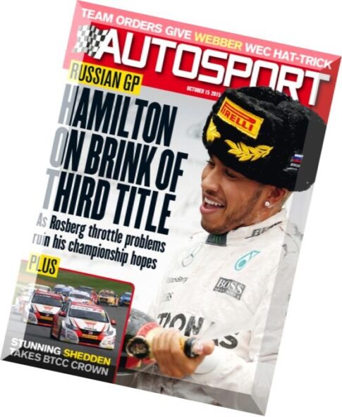 Autosport – 15 October 2015