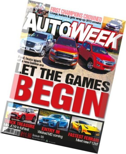 Autoweek South Africa — November 2015