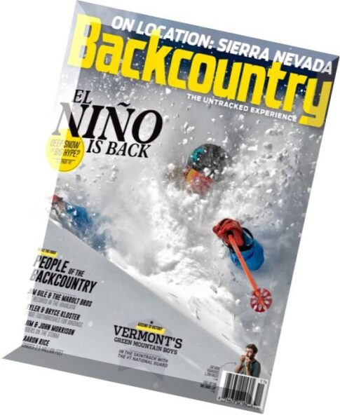 Backcountry Magazine – November 2015