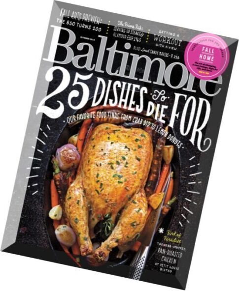 Baltimore magazine – October 2015