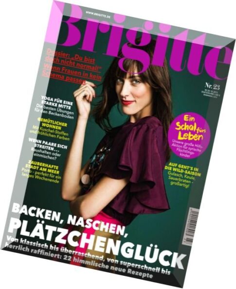 Brigitte — Nr.23, 28 Oktober 2015