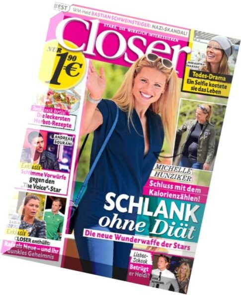 Closer Germany — Nr.45, 28 Oktober 2015