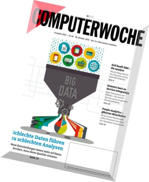 Computerwoche Magazin – N 43-44, 26 Oktober 2015