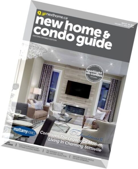 Eastern Ontario New Home & Condo Guide — October 17, 2015