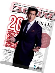 Esquire Thailand — October 2015