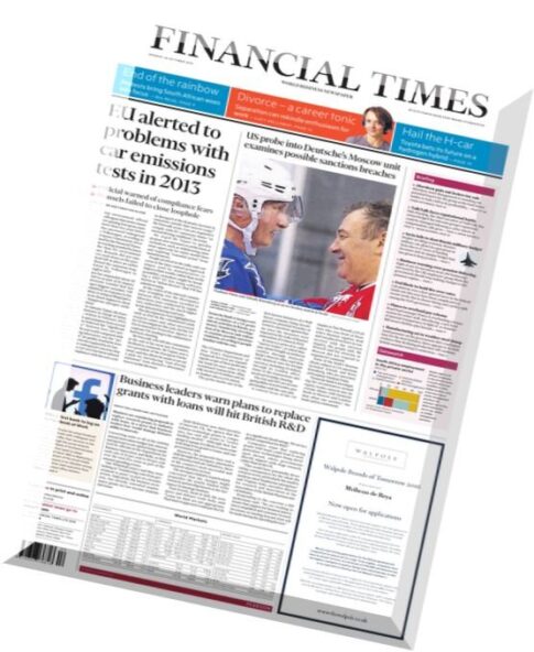 Financial Times — (10 — 26 — 2015)