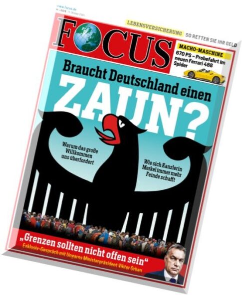Focus Magazin — N 43, 17 Oktober 2015