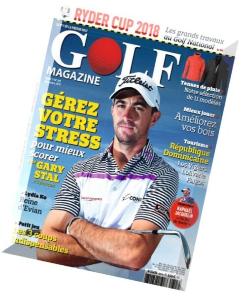 Golf Magazine — Novembre 2015