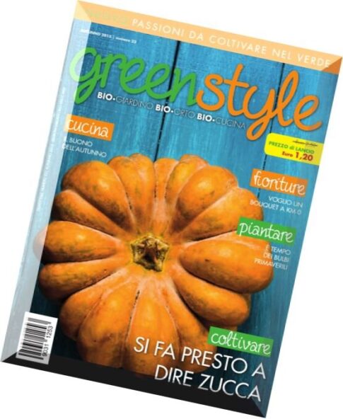 Greenstyle – Autunno 2015