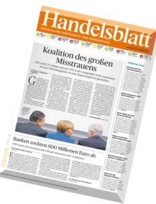 Handelsblatt – 2 November 2015