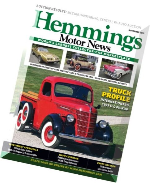 Hemmings Motor News — November 2015