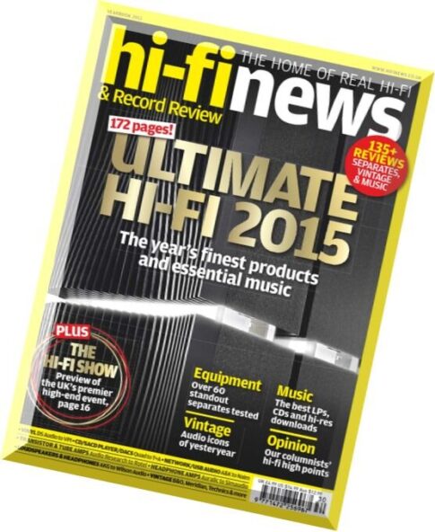 Hi-Fi News — Yearbook 2015