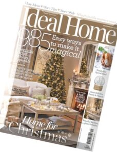 Ideal Home UK — December 2015