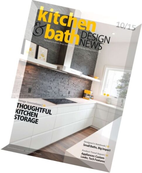 Kitchen & Bath Design News – October 2015