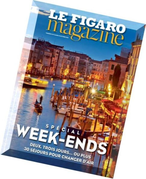 Le Figaro Magazine – 9 Octobre 2015