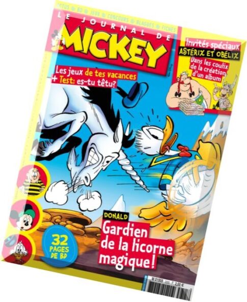 Le Journal de Mickey — 21 Octobre 2015