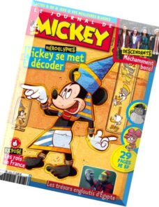 Le Journal de Mickey — 7 Octobre 2015
