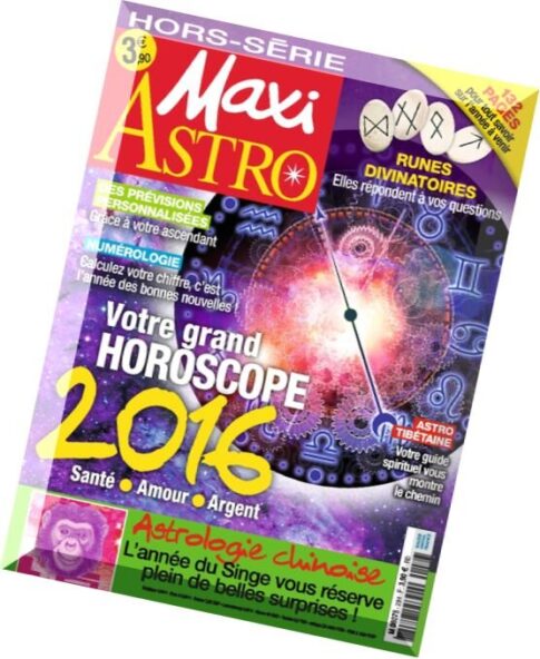 Maxi Hors Serie Astro – Novembre 2015