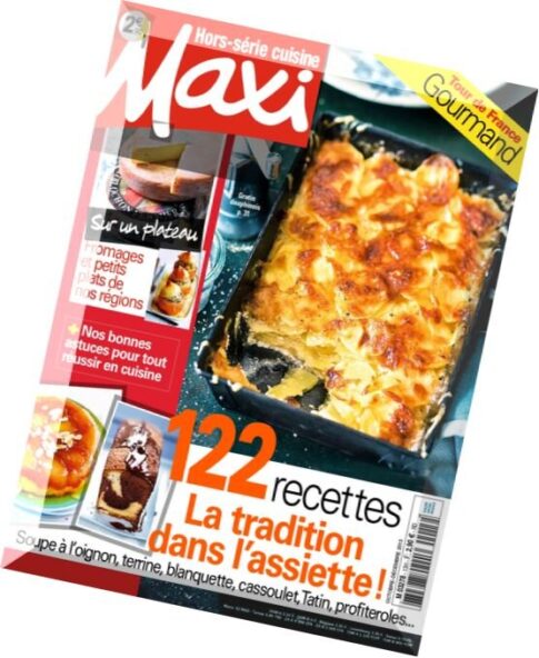 Maxi Hors Serie Cuisine – Novembre-Decembre 2015
