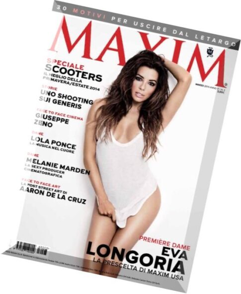 Maxim Italy — March 2014